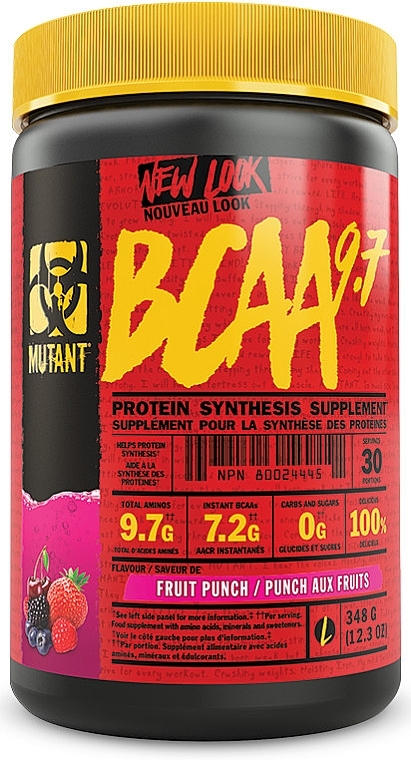 BCAA Amino Acid Complex 'Fruit Punch' - Mutant BCAA 9.7 Fruit Punch — photo N1