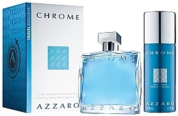 Fragrances, Perfumes, Cosmetics Azzaro Chrome - Set (edt/100ml + deo/150ml)