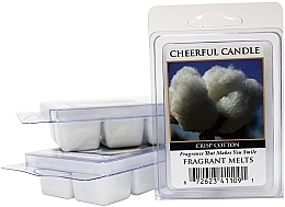 Fragrances, Perfumes, Cosmetics Scented Wax - Cheerful Candle Wax Melts Crisp Cotton