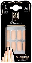 Fragrances, Perfumes, Cosmetics False Nails Set - Sosu by SJ False Nails Long Square Paparazzi