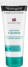 Fragrances, Perfumes, Cosmetics Dry Legs Skin Cream - Neutrogena Fusscreme Foot Cream