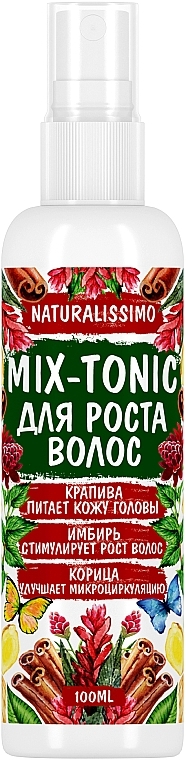 Hair Growth Mix Tonic - Naturalissimo Mix-Tonic — photo N2