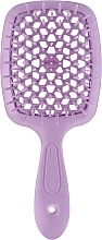 Hair Brush 86SP234 LIL, lilac and purple - Janeke Small Superbrush — photo N1