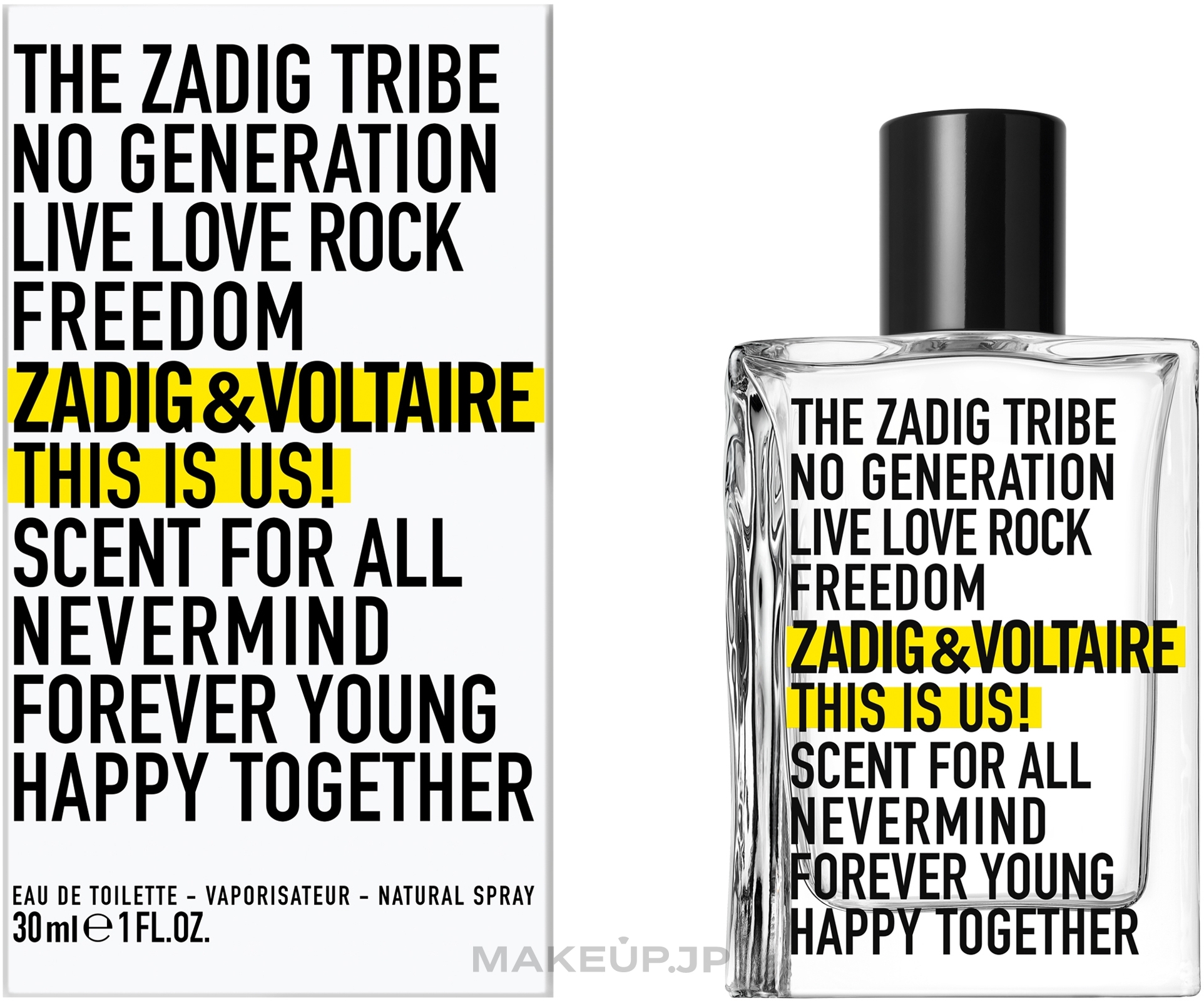 Zadig & Voltaire This is Us! - Eau de Toilette — photo 30 ml