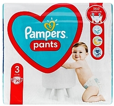 Diaper Pants, size 3, 6-11 kg, 29 pcs - Pampers — photo N1