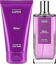 Saphir Parfums Star - Set (edp/100ml + sh/gel/150ml) — photo N2