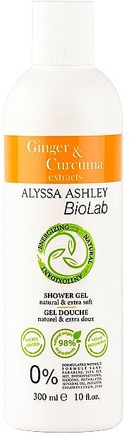 Alyssa Ashley Biolab Ginger & Curcuma - Shower Gel — photo N1