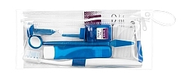 Orthodontic Set in Cosmetic Bag, blue - Feelo Ortho Kit — photo N1