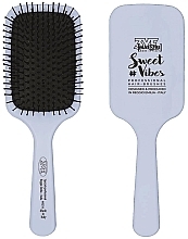 Fragrances, Perfumes, Cosmetics Plastic Hairbrush 449214, Blue - 3ME Maestri Sweet Vibes Plastic Paddle Brush Light Blue