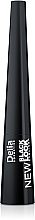 Fragrances, Perfumes, Cosmetics Liquid Eyeliner - Delia New Look Eyeliner Black