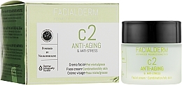 Anti-Aging & Anti-Stress Cream for Combination & Oily Skin - Facialderm C2 Anti-Age And Anti-Stress Cream — photo N2