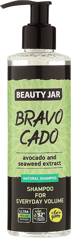 Shampoo - Beauty Jar Bravo Cado Natural Shampoo — photo N1