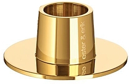 Fragrances, Perfumes, Cosmetics Medium Candle Holder, shiny gold - Ester & Erik Candle Holder Medium Shiny Gold