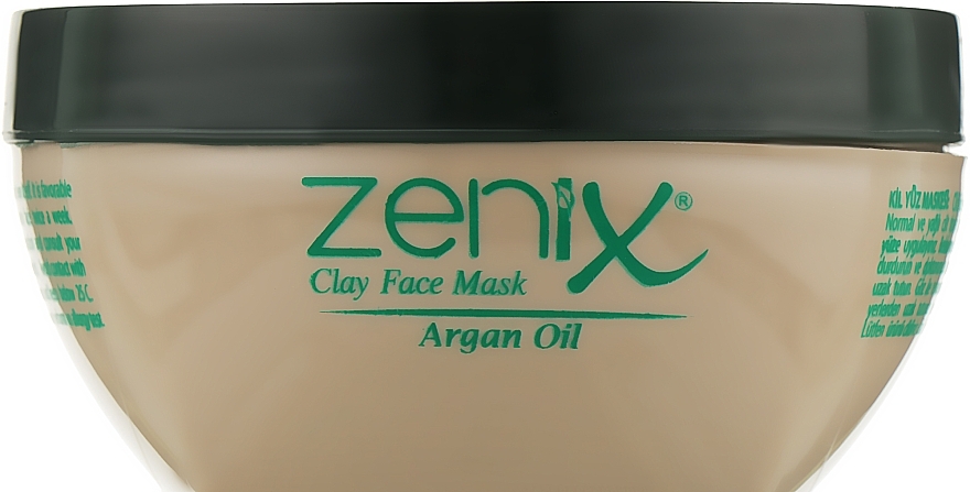 Clay Face Mask with Argan Oil - Zenix Professional SkinCare Clay Face Mask Argan Oil — photo N4