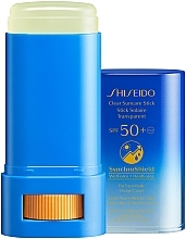 Sun Cream - Shiseido Clear Suncare Stick SPF50 + — photo N2