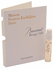 Maison Francis Kurkdjian Baccarat Rouge 540 - Eau de Parfum (mini size) — photo N7