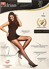 Fragrances, Perfumes, Cosmetics Women's Tights "Classic Oplot" 20 Den, nero - Adrian