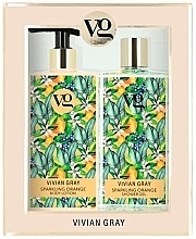 Fragrances, Perfumes, Cosmetics Set - Vivian Gray Sparkling Orange (sh/gel/350ml + b/lot/350ml)