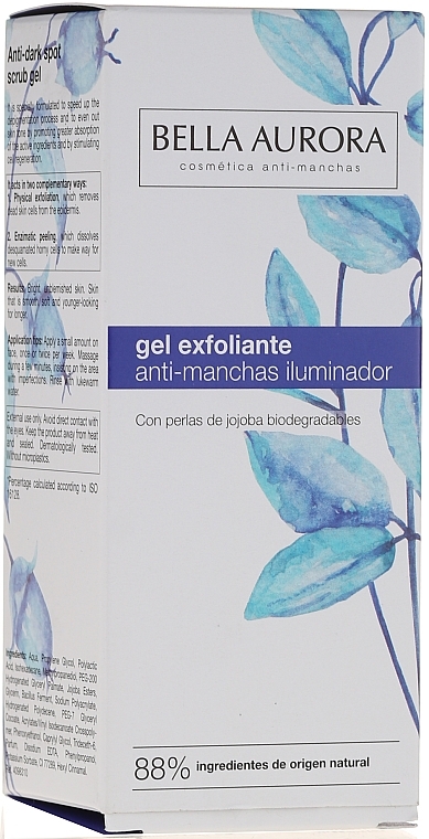 Exfoliating Anti-Pigment Facial Gel - Bella Aurora Enzymatic Peeling — photo N2