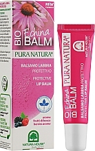 Repairing Lip Balm with Echinacea Extract & Berry Scent - Natura House Protective Lip Balm — photo N3