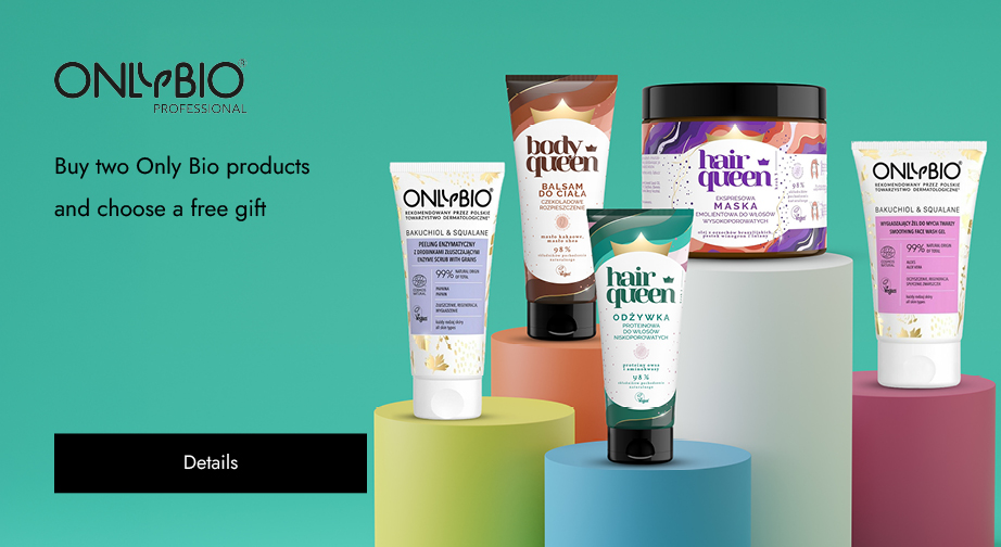 Buy two Only Bio products and choose a free gift