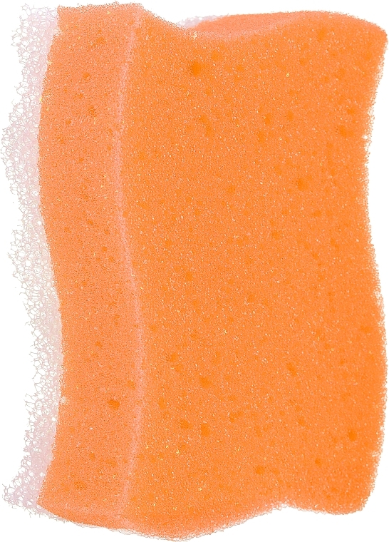 Wave Bath Sponge, orange - Ocean — photo N1