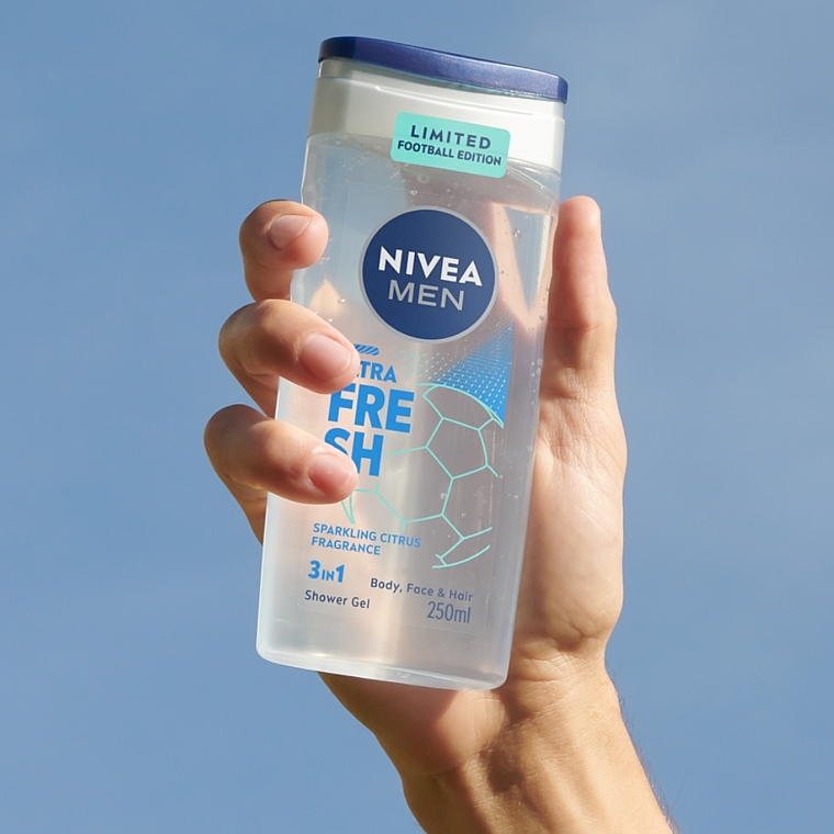 3in1 Face, Hair & Body Wash - Nivea Men Ultra Fresh Limited Football Edition — photo N5