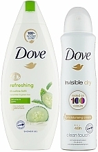 Set - Dove Radiantly Refreshing Gift Set (deo/150ml + sh/gel/250ml) — photo N3