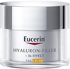 Fragrances, Perfumes, Cosmetics Day Face Cream - Eucerin Hyaluron-Filler + 3x Effect SPF 30