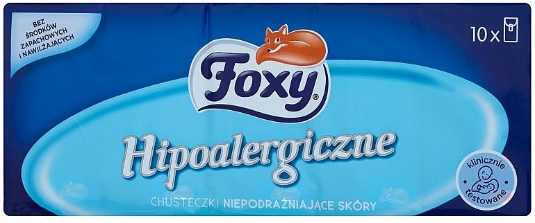 Hypoallergenic Wipes - Foxy Hypoallergenic Wipes — photo N1