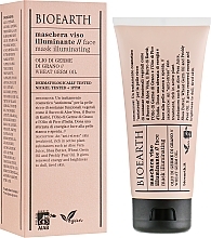 Face Mask - Bioearth Brightening Wheat Germ Oil Face Mask — photo N1