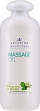 Fragrances, Perfumes, Cosmetics Bergamot & Vanilla Massage Oil - Hristina Professional Bergamot & Vanilla Massage Oil