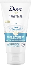 Fragrances, Perfumes, Cosmetics Hand Cream - Dove Nourishing Care&Protect Hand Care