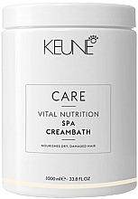 Fragrances, Perfumes, Cosmetics Spa Care Mask for Dry & Damaged Hair - Keune Care Vital Nutrition Spa Cream Bath