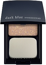 Fragrances, Perfumes, Cosmetics Compact Powder with Mirror - Dark Blue Cosmetics Scultorio Fix Powder + Foundation