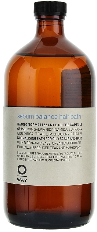 Hair Shampoo - Rolland Oway Sebum Balance Hair Bath — photo N1