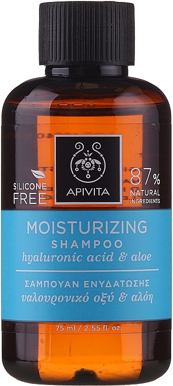 Moisturizing Shampoo with Hyaluronic Acid & Aloe - Apivita Moisturizing Shampoo With Hyaluronic Acid & Aloe — photo N12
