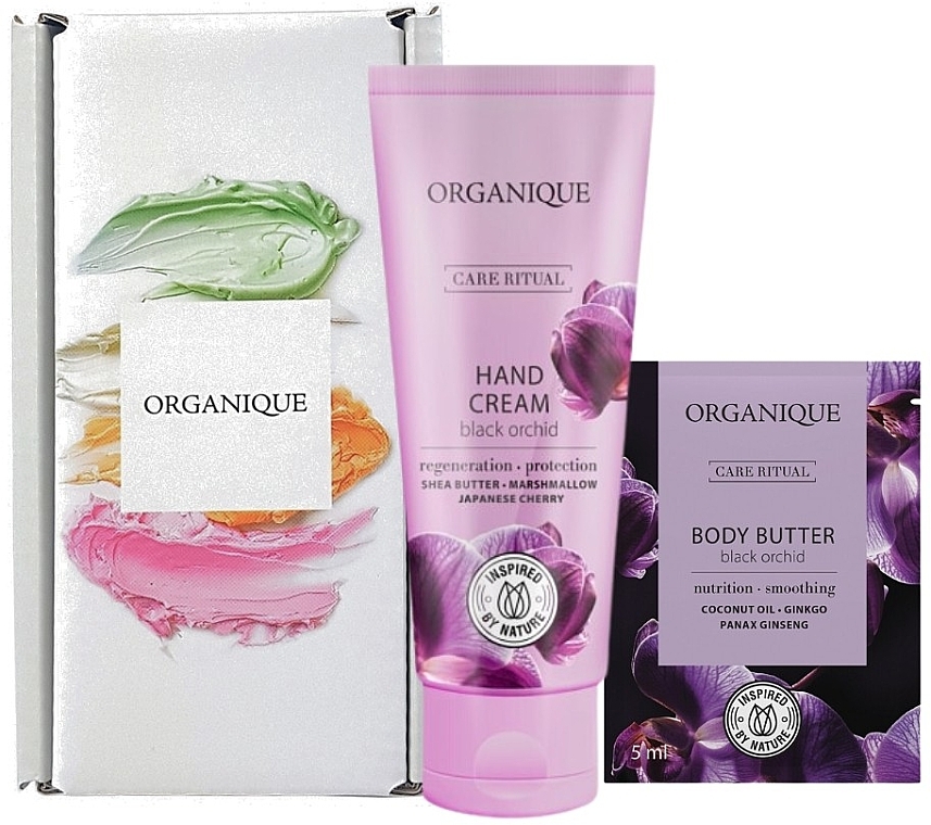 Organic Care Ritual Black Orchid (h/cr/70ml + b/butter/5ml) - Set — photo N1