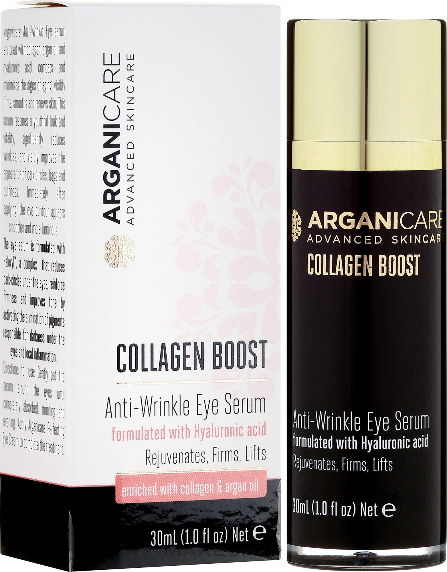 Anti-Wrinkle Eye Serum - Arganicare Collagen Boost Anti Wrinkle Eye Serum — photo 30 ml