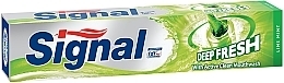 Fragrances, Perfumes, Cosmetics Toothpaste "Deep Fresh" - Signal Deep Fresh Toothpaste