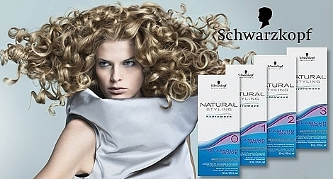 2-Phase Perm for Normal & Slightly Porous Hair - Schwarzkopf Professional Natural Styling Curl & Care 1 — photo N2