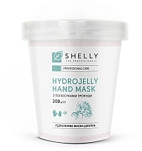 Fragrances, Perfumes, Cosmetics Hydrogel Hand Mask with Rose Petals - Shelly Professional Hydrojelly Hand Mask