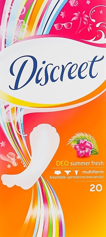 Daily Sanitary Pads Deo Summer Fresh, 20 pcs - Discreet — photo N3