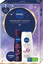 Set - Nivea Diamond Touch Set (deo/150ml + sh/gel/250ml + b/cr/30ml) — photo N1