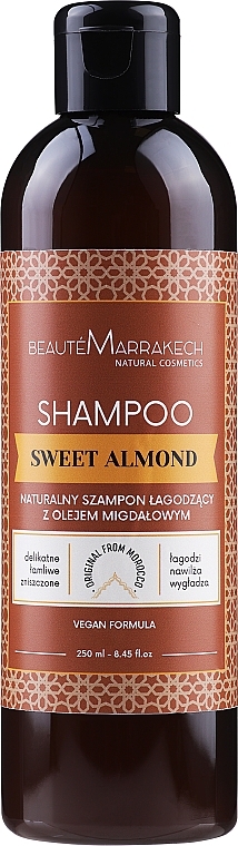Sweet Almond Oil Shampoo - Beaute Marrakech — photo N1