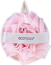 Fragrances, Perfumes, Cosmetics Double-Sided Shower Sponge, pink - EcoTools Dual Cleansing Pad