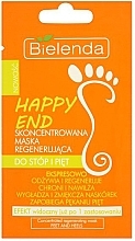 Fragrances, Perfumes, Cosmetics Repair Foot Mask - Bielenda Happy End Repairing Mask For Feet