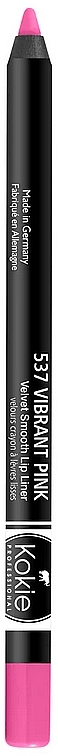 Lip Liner - Kokie Professional Velvet Smooth Lip Liner — photo N2