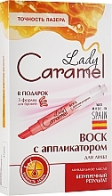 Fragrances, Perfumes, Cosmetics Facial Wax with Applicator 'Laser Precision' - Caramel