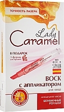 Facial Wax with Applicator 'Laser Precision' - Caramel — photo N1